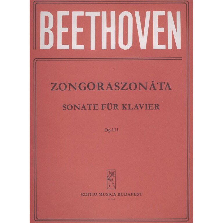 Beethoven, Ludwig van: Sonatas for piano in separate editions (Weiner) C minor op. 111