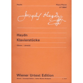 Haydn, Joseph: Klavierstücke Haydn, Joseph: Klavierstücke