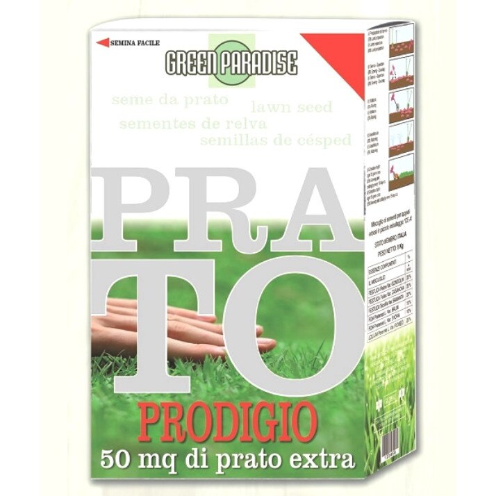 Seminte de gazon, Prodigio, Green Paradise, 1 kg