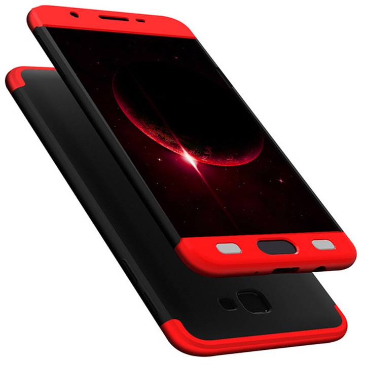 Защитен калъф GKK 360 за Samsung Galaxy J5 Prime, червен