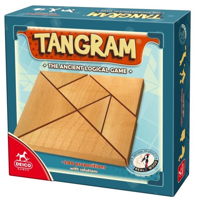 Joc educativ- Tangram din lemn