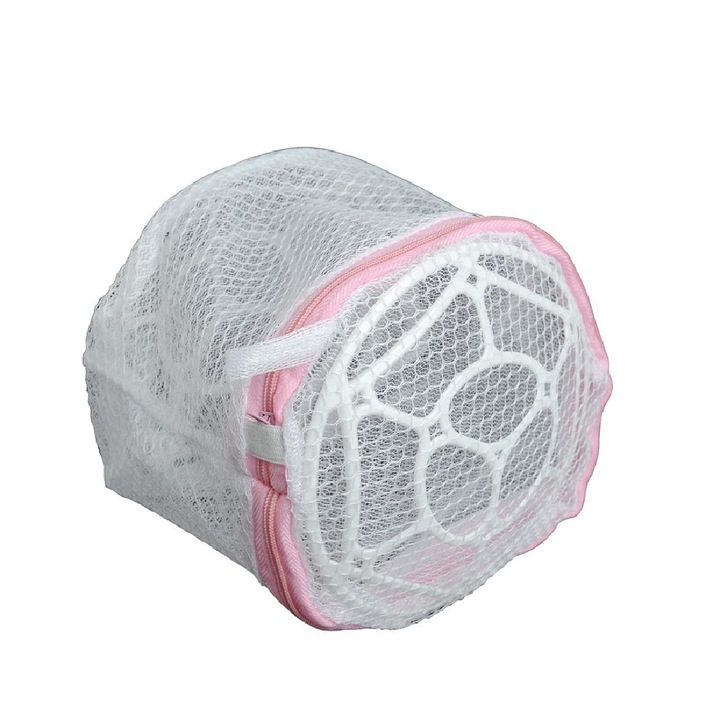 Saculet protectie rufe delicate, alb