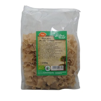 Paste Faina Alba Alac Bio Ondulate Paradisul Verde 250gr Paste Faina Alba Alac Bio Ondulate Paradisul Verde 250gr