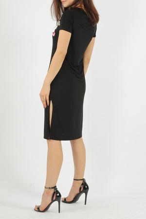 Mockingbird Cater Mechanically Rochie office, Missi Clothing, Drepte, Negru - eMAG.ro