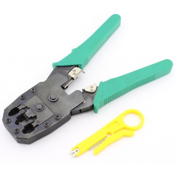 Cleste pentru sertizat mufe RJ45, RJ9, RJ11 - 117370 Cleste pentru sertizat mufe RJ45, RJ9, RJ11 - 117370