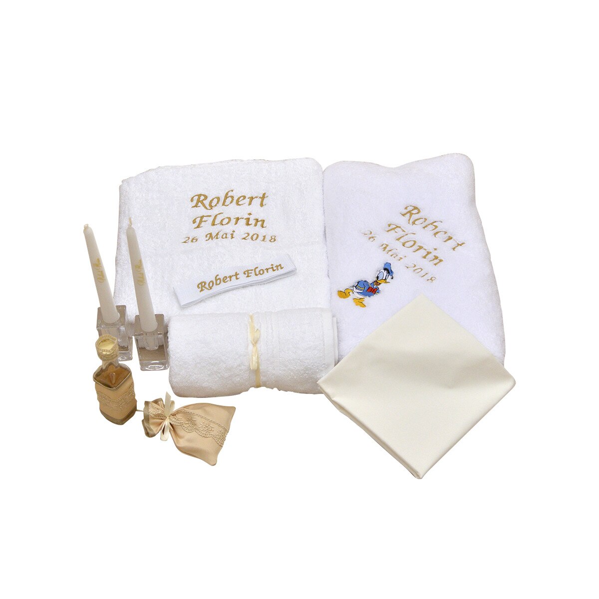 Trusou botez personalizat Donald Duck