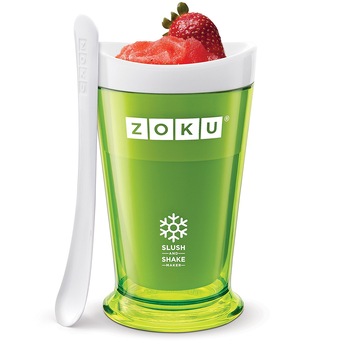 Pahar pentru preparare slush sau shake ZOKU Quick Maker ZK113, 7 minute, nu contine BPA, 240 ml, Verde Pahar pentru preparare slush sau shake ZOKU Quick Maker ZK113, 7 minute, nu contine BPA, 240 ml, Verde