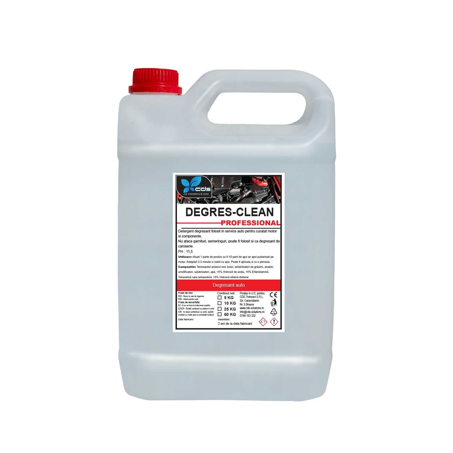 Degresant auto DEGRES CLEAN CDS Tranzact 5L