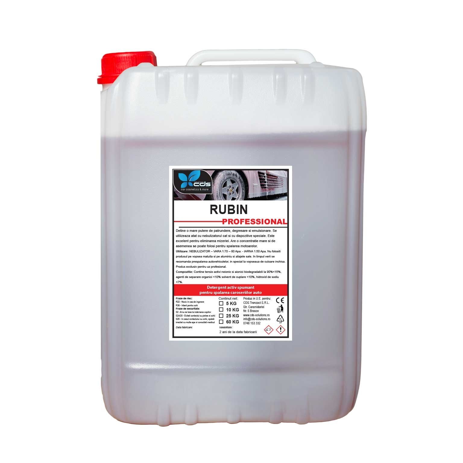 Spuma activa auto fara frecare RUBIN CDS Tranzact 10L