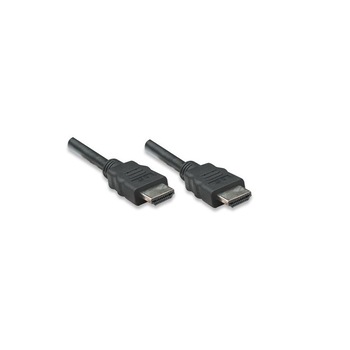 Cablu HDMI 19 pini, masculin, Negru, 1m Cablu HDMI 19 pini, masculin, Negru, 1m