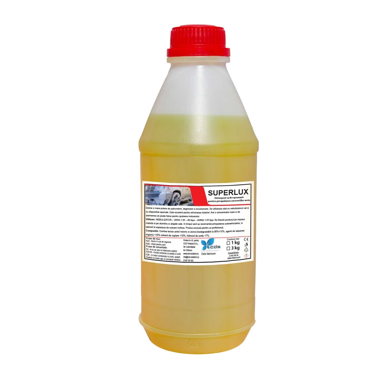 Spuma activa auto fara frecare SUPERLUX CDS Tranzact 1L