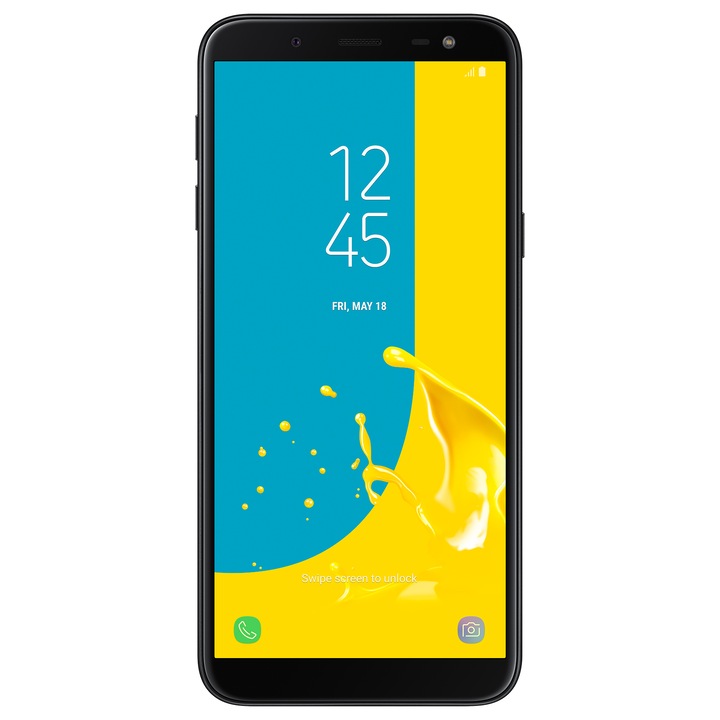 Telefon mobil Samsung Galaxy J6 (2018), Dual SIM, 32GB, 4G, Black