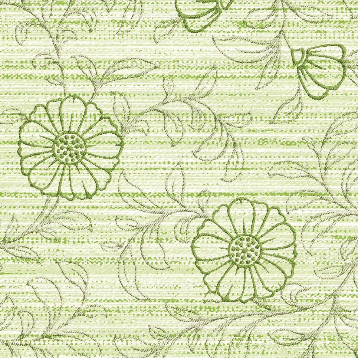 Set Servetele Nelly, Green, 40x40 cm, 50 bucati