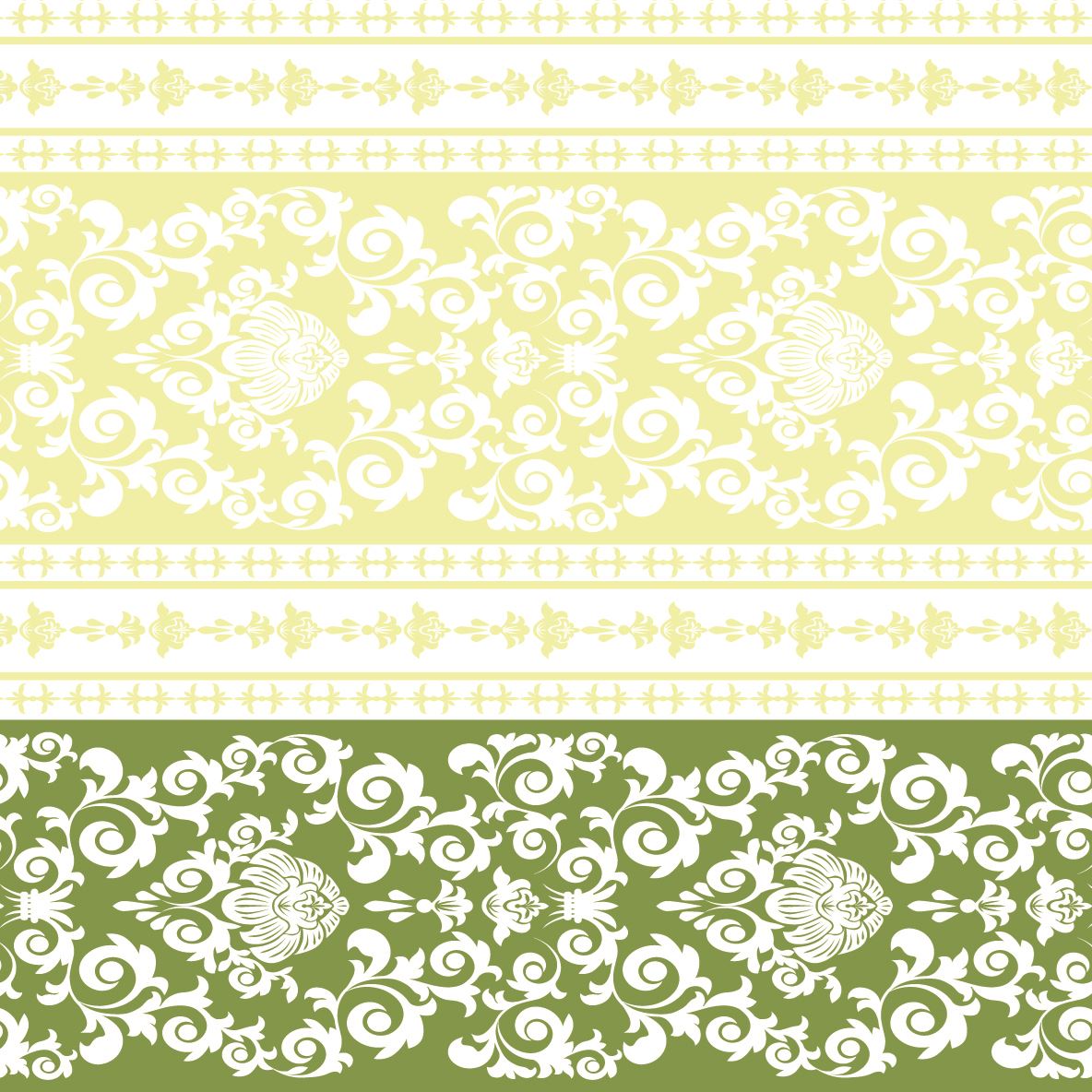 Set Servetele Pascal, Green, 40x40 cm, 50 bucati