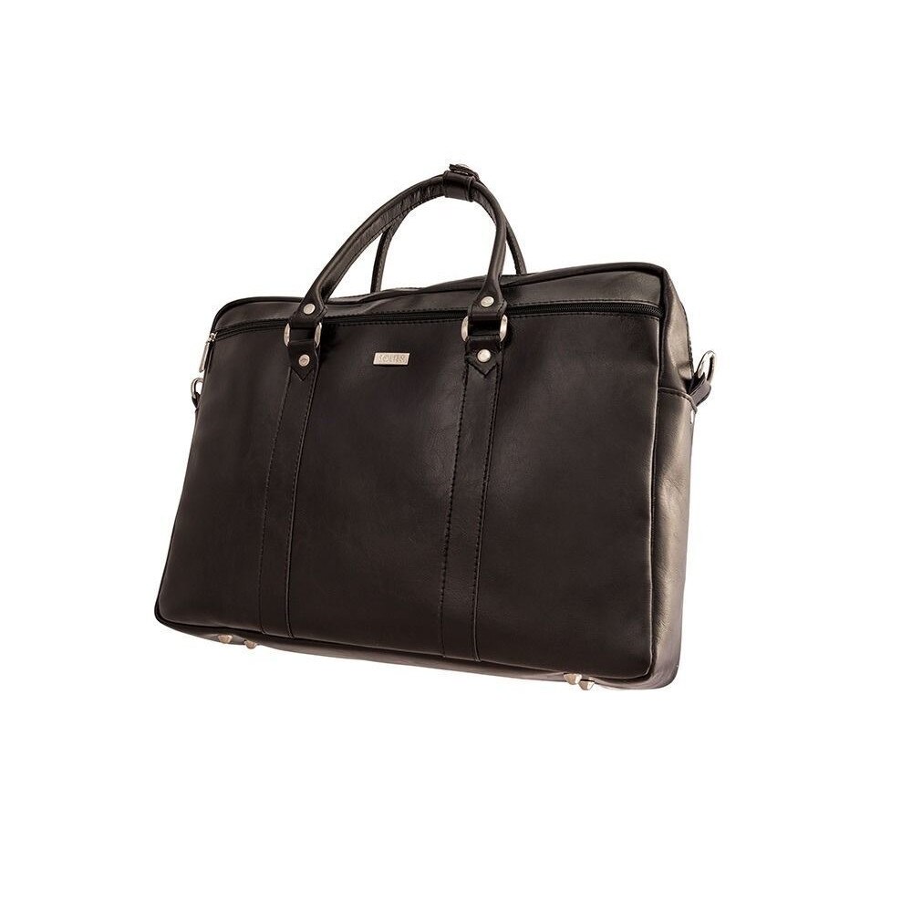 Geanta laptop Solier Kilbridge din piele naturala, Maro SL03