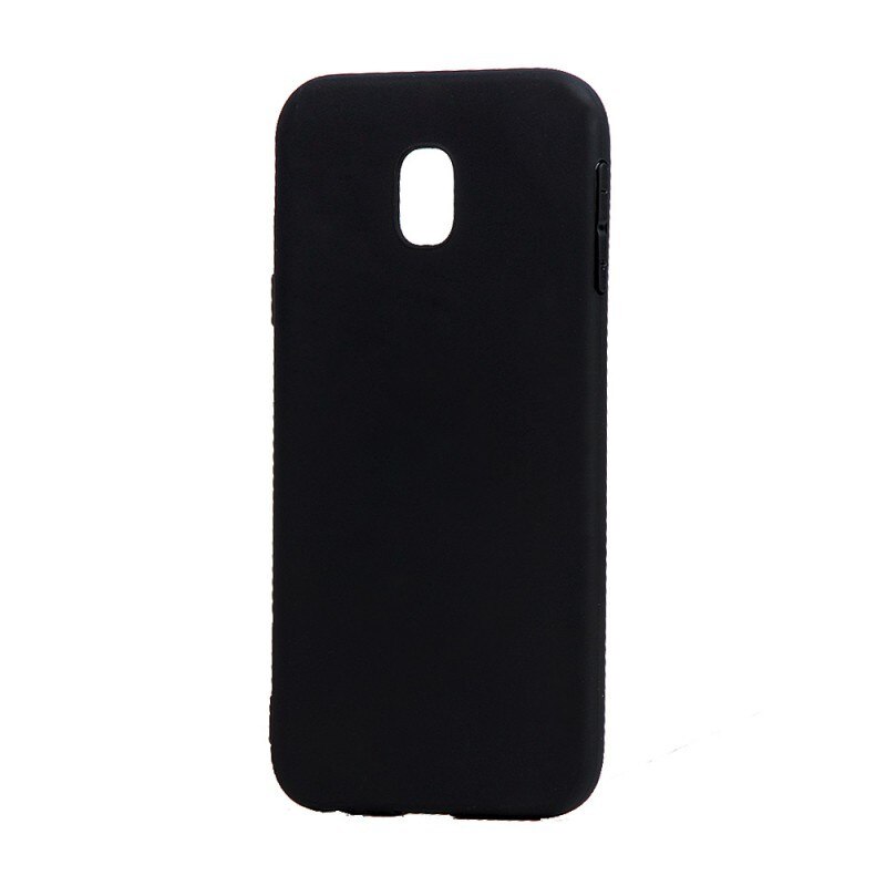 Pachet Husa protectie din silicon negru (Gel TPU)+ Folie sticla securizata Samsung Galaxy J3 2017