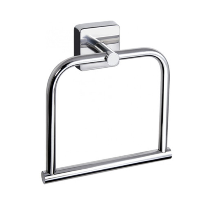 Inel prosop Kapitan QUATTRO, drept, otel inoxidabil 18/10, otel inoxidabil AISI304, crom