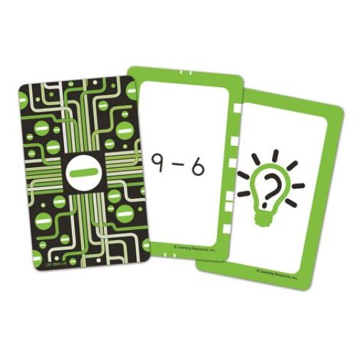 Set de carti pentru a invata scaderea Learning Resources - Figuro