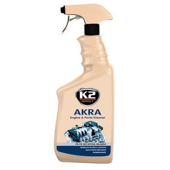 Solutie curatare motor pe exterior AKRA K2, cu pulverizator 700ml Solutie curatare motor pe exterior AKRA K2, cu pulverizator 700ml
