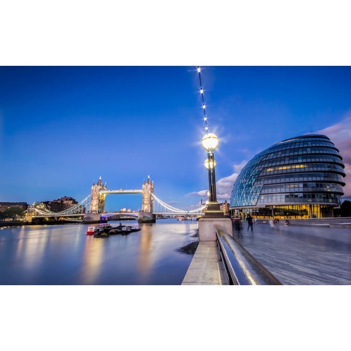 Öntapadó falfestmény Urban Landscapes 52, 90x130 cm