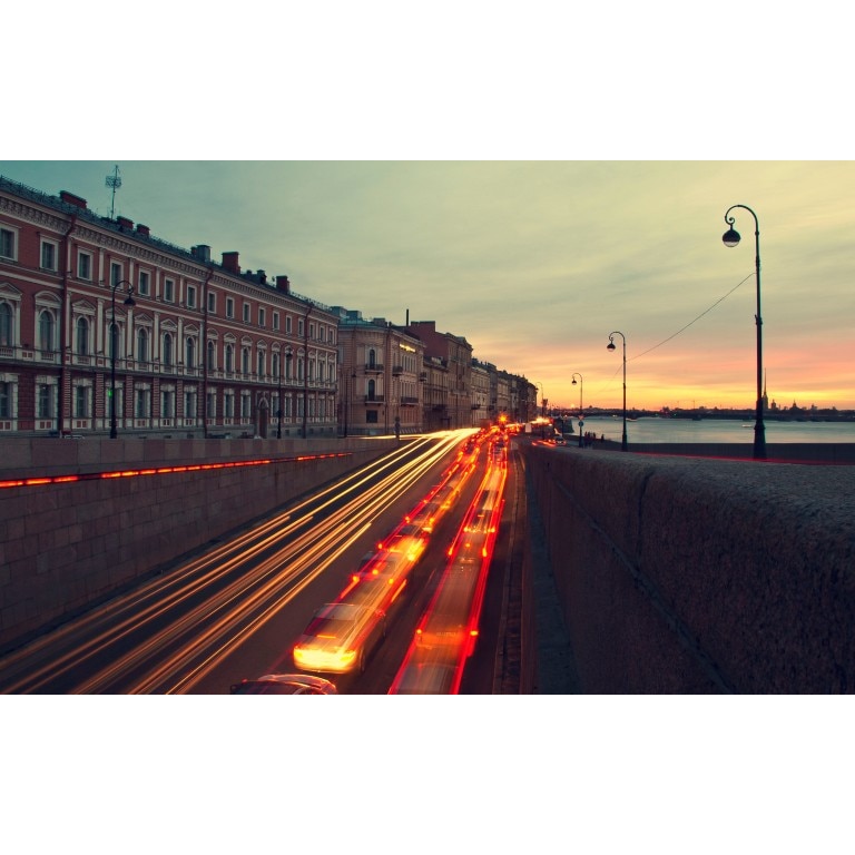 Tablou canvas Peisaje Urban 97, 100x70 cm