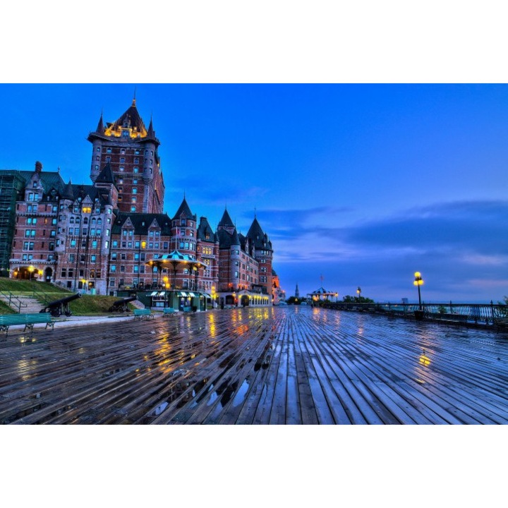 Fototapet autoadeziv Canvas Peisaje Urban 77, 100x70 cm