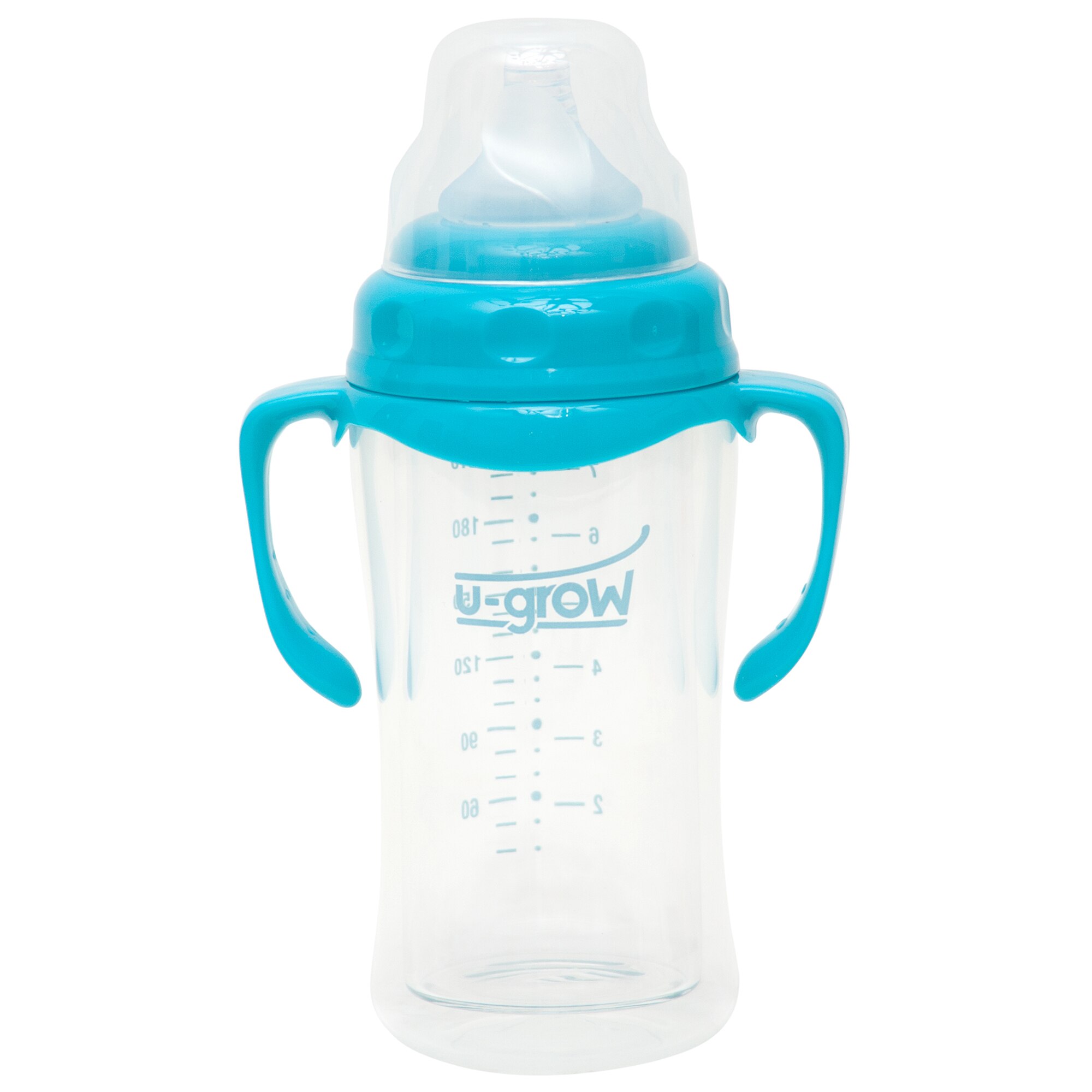 Biberon U-Grow A-1078, Sticla, 240 ml