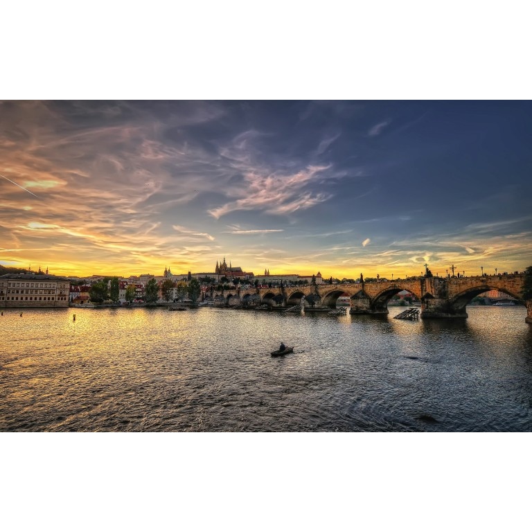 Tablou canvas Peisaje Urban 88, 100x70 cm