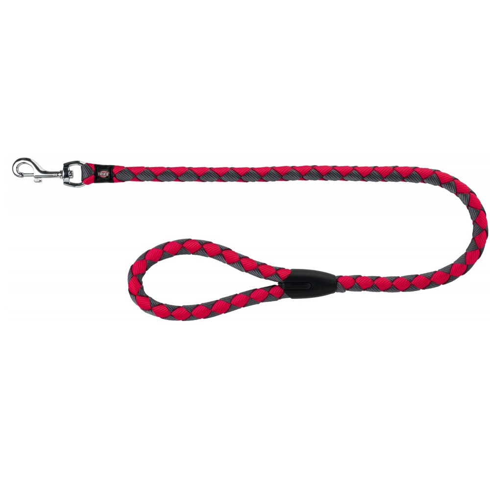 Lesa Trixie Coarda 1 m/12 mm Fuchsia/Gri 143411