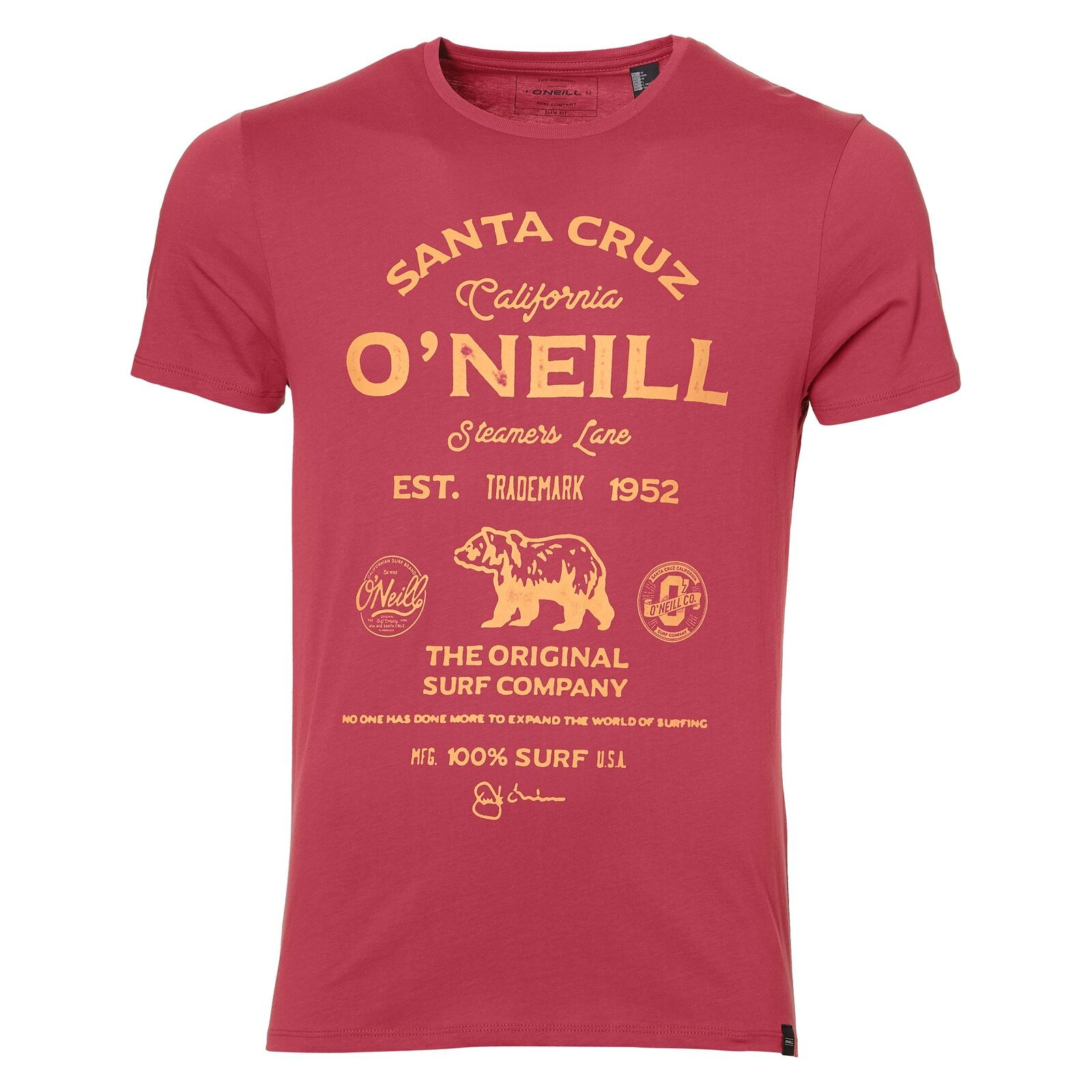 Tricou Oneill Lm Muir T-shirt 8A23793063 Barbati Rosu S