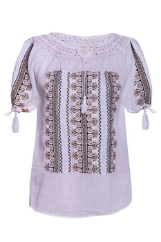 Bluza dama tip ie, Alb, dae522, M Bluza dama tip ie, Alb, dae522, M