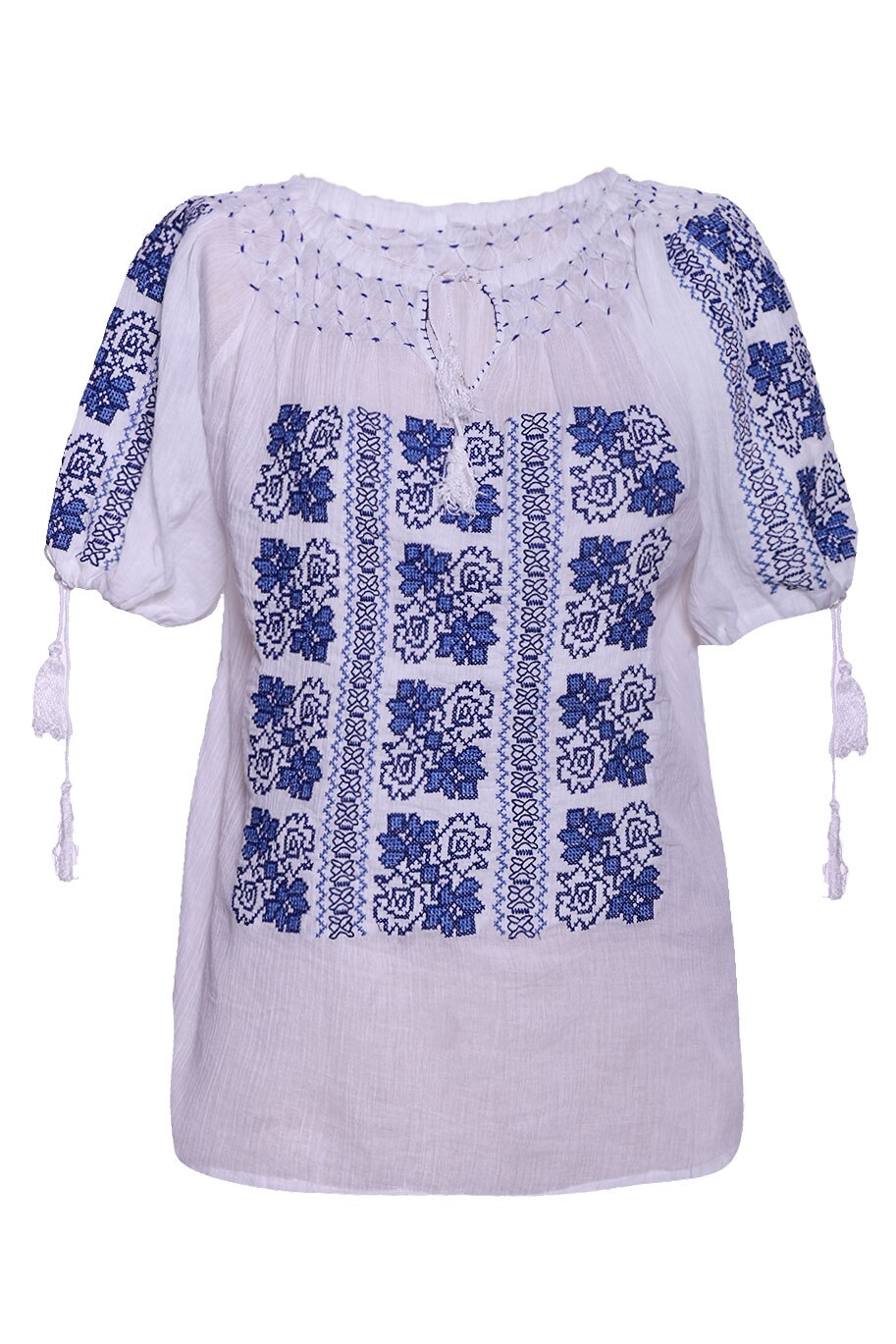 Bluza dama tip ie, Alb, dae529, 2XL