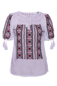 Bluza dama tip ie, Alb, dae532 Bluza dama tip ie, Alb, dae532