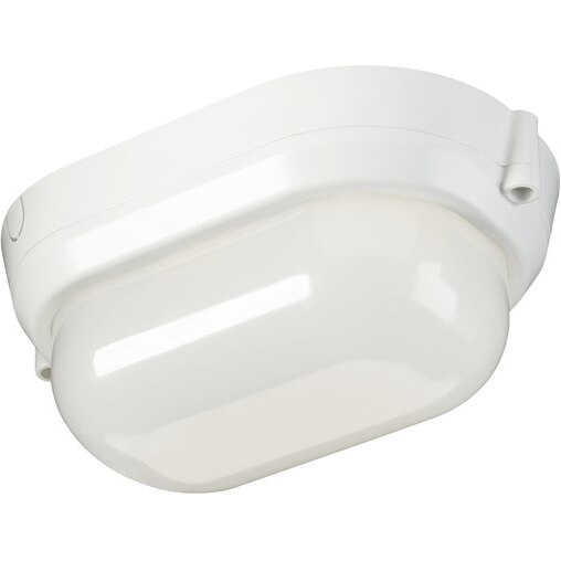 Plafoniera LED pentru exterior Sylvania Start Bulkhead Oval, 12W, 967 lm, A+, IP65, lumina calda