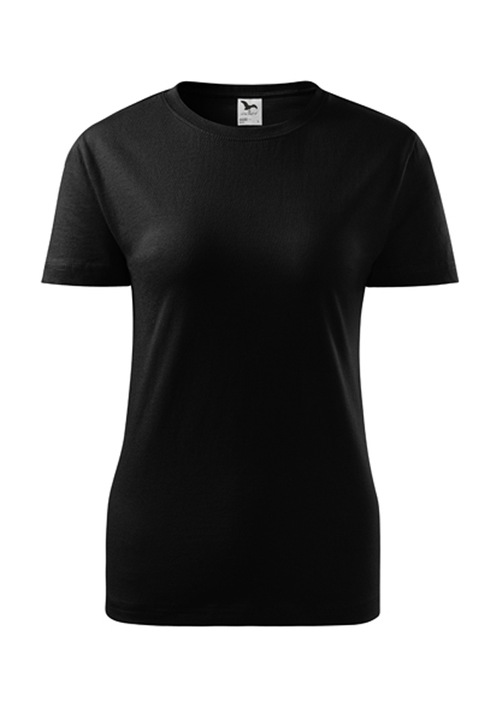Tricou Malfini Basic dama, Negru