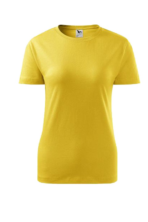 Tricou Malfini Basic dama, Galben