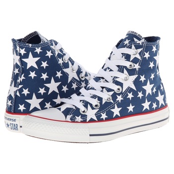 Pantofi sport Converse Chuck Taylor All Star Hi pentru femei, albastru/alb, Albastru Pantofi sport Converse Chuck Taylor All Star Hi pentru femei, albastru/alb, Albastru