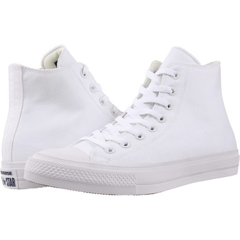 Pantofi sport Converse Chuck Taylor All Star II Hi pentru barbati, alb, Alb Pantofi sport Converse Chuck Taylor All Star II Hi pentru barbati, alb, Alb