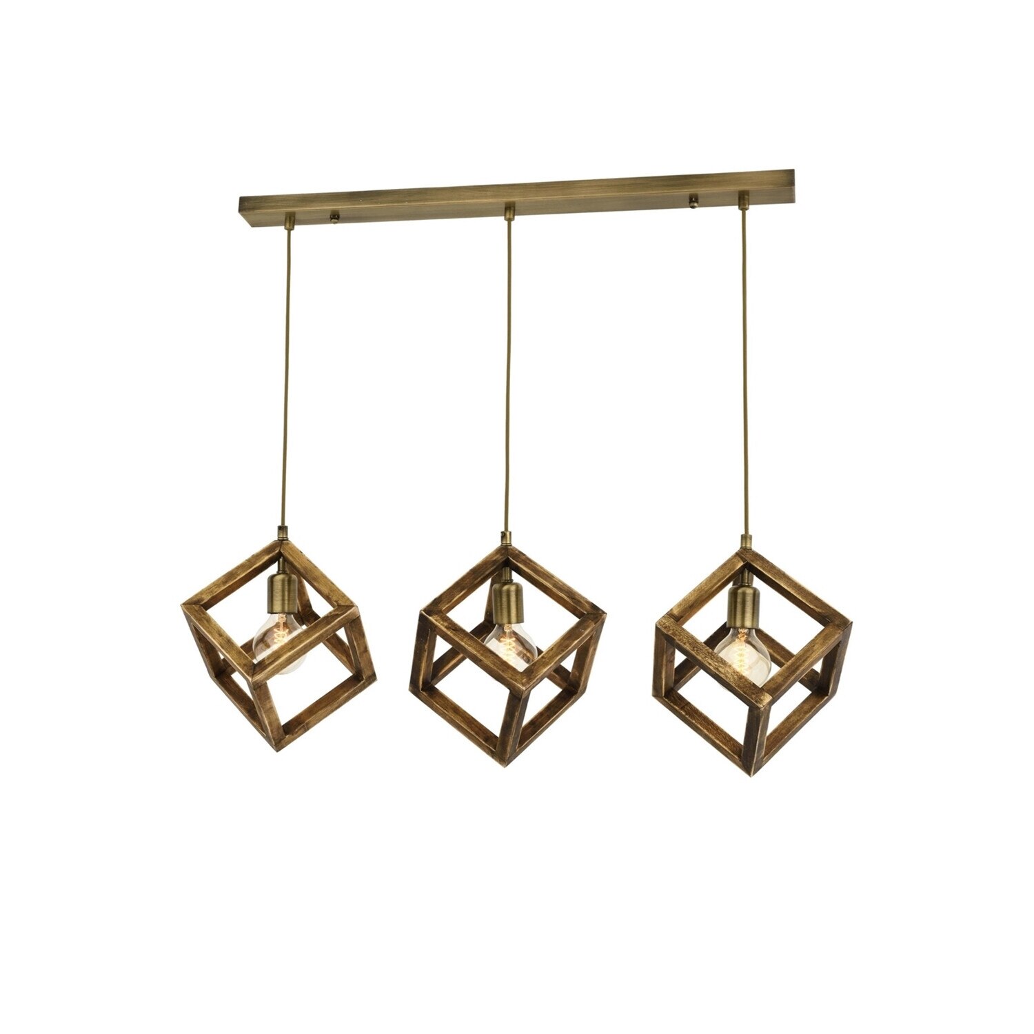 Lustra Avonni AV-1657-3EY, 3x 60 W ,E27, Antique