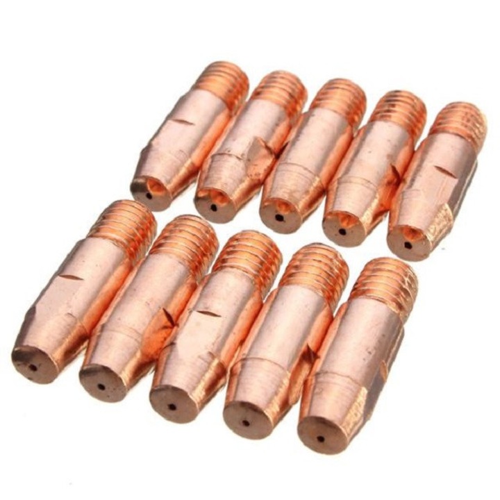 Duza de contact M8, L=30mm pentru sarma 0,8 mm (set de 10 buc)