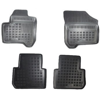 Set 4 covorase interior cauciuc stil tavita MAGSTAR LUX dedicate, compatibile cu Citroen Citroen C3 Picasso 2009-, Negru Set 4 covorase interior cauciuc stil tavita MAGSTAR LUX dedicate, compatibile cu Citroen Citroen C3 Picasso 2009-, Negru