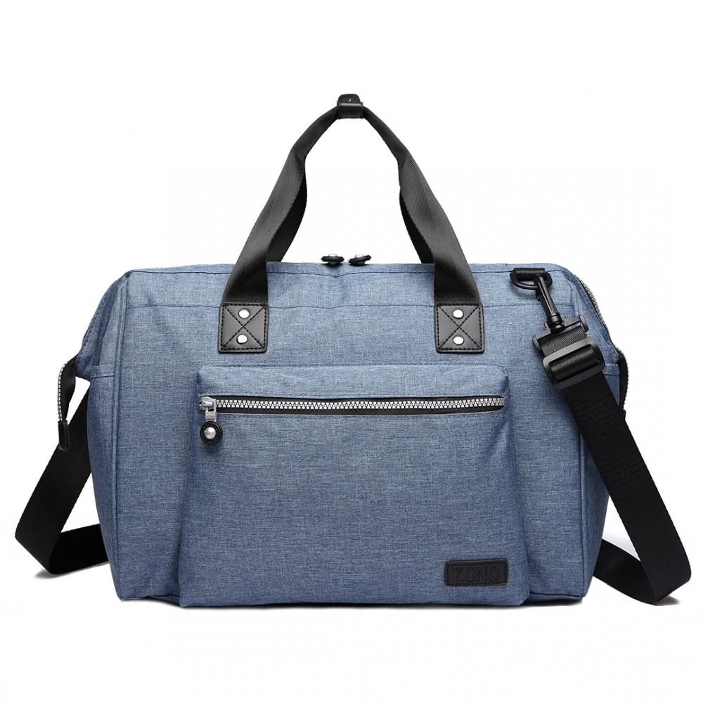 Geanta multifunctionala mamici, Bebelino Albastru