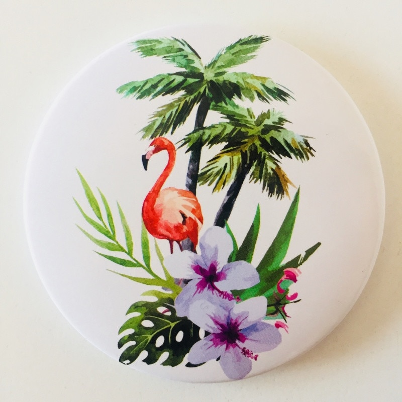 Oglinda de buzunar, Flamingo - ca. 7 cm, Radar 76/3357, diverse modele