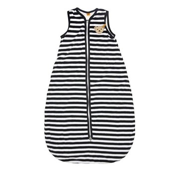 Sac de dormit bebelusi Steiff 2.5 TOG, Dark Grey Stripes Sac de dormit bebelusi Steiff 2.5 TOG, Dark Grey Stripes