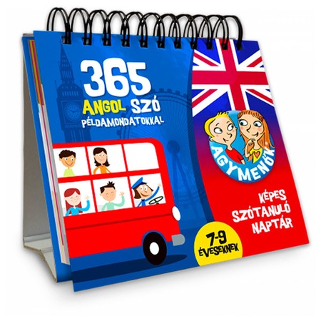 Joc Educativ Agymenok 365 Cuvinte In Lb Engleza Cu Propozitii Exemple In Lb Maghiara Pentru 7 9 Ani Emag Ro