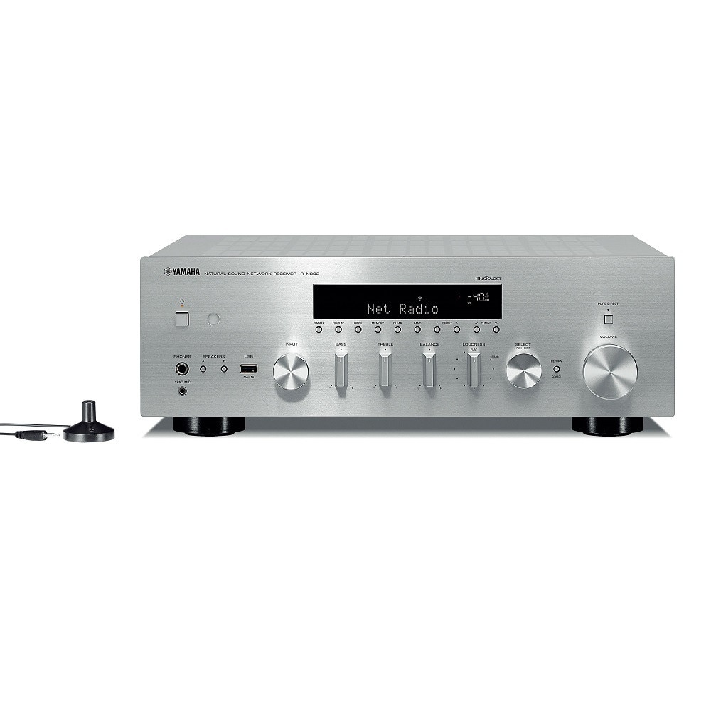 Receiver Yamaha R-N803D Silver