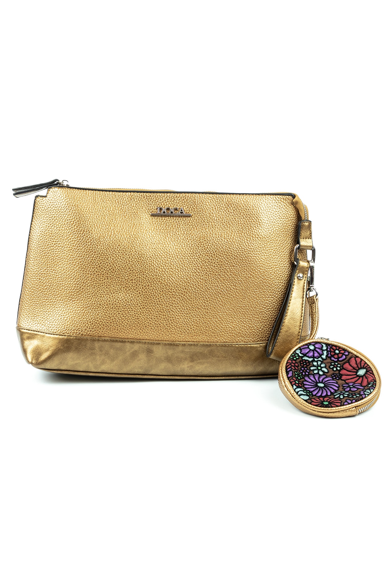 Geanta dama de umar, din piele ecologica Doca, E-11627