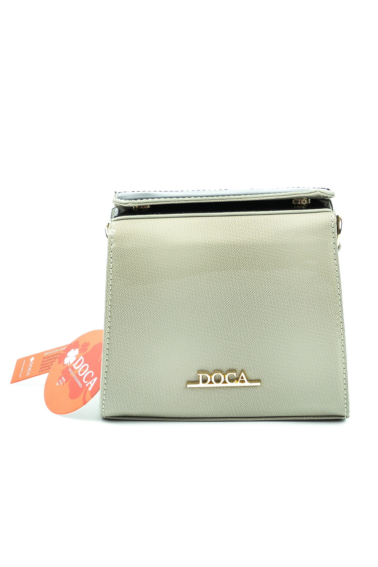 Geanta dama de umar, din piele ecologic Doca, E-09898