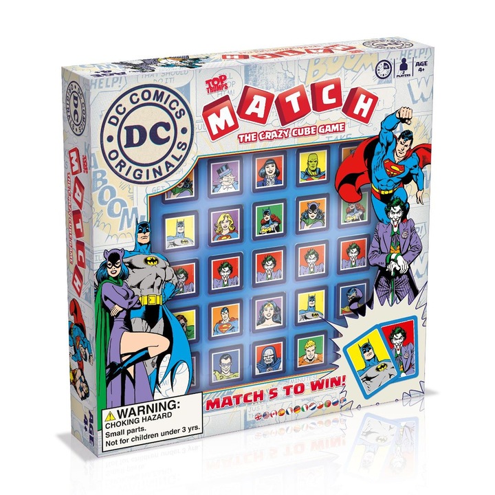 Joc Top Trumps Match - DC Comics