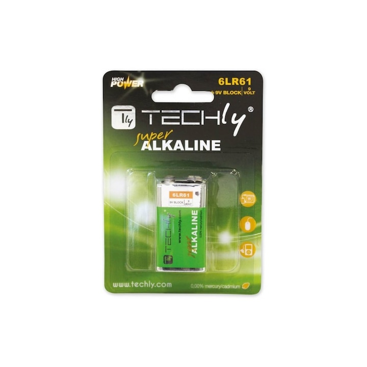 Baterie Alkaline, LR61 9V